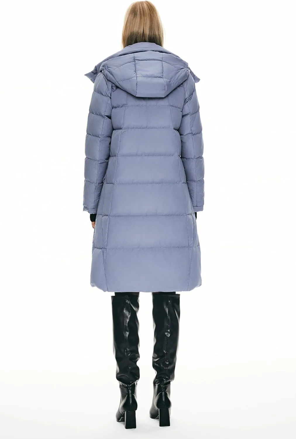 Orolay Women's Hooded Down Jacket Long Winter Coat