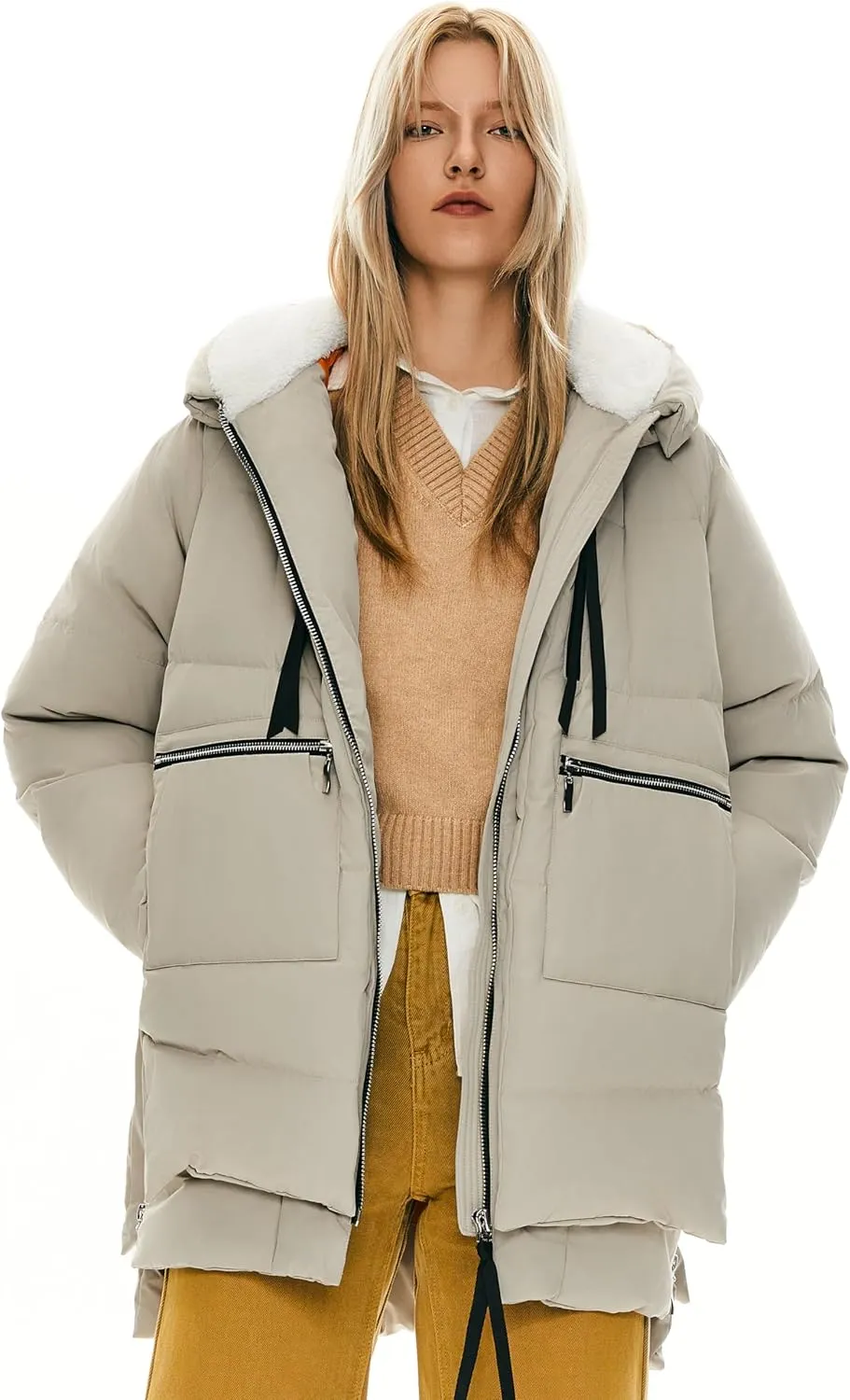 Orolay Women's Thickened Down Jacket