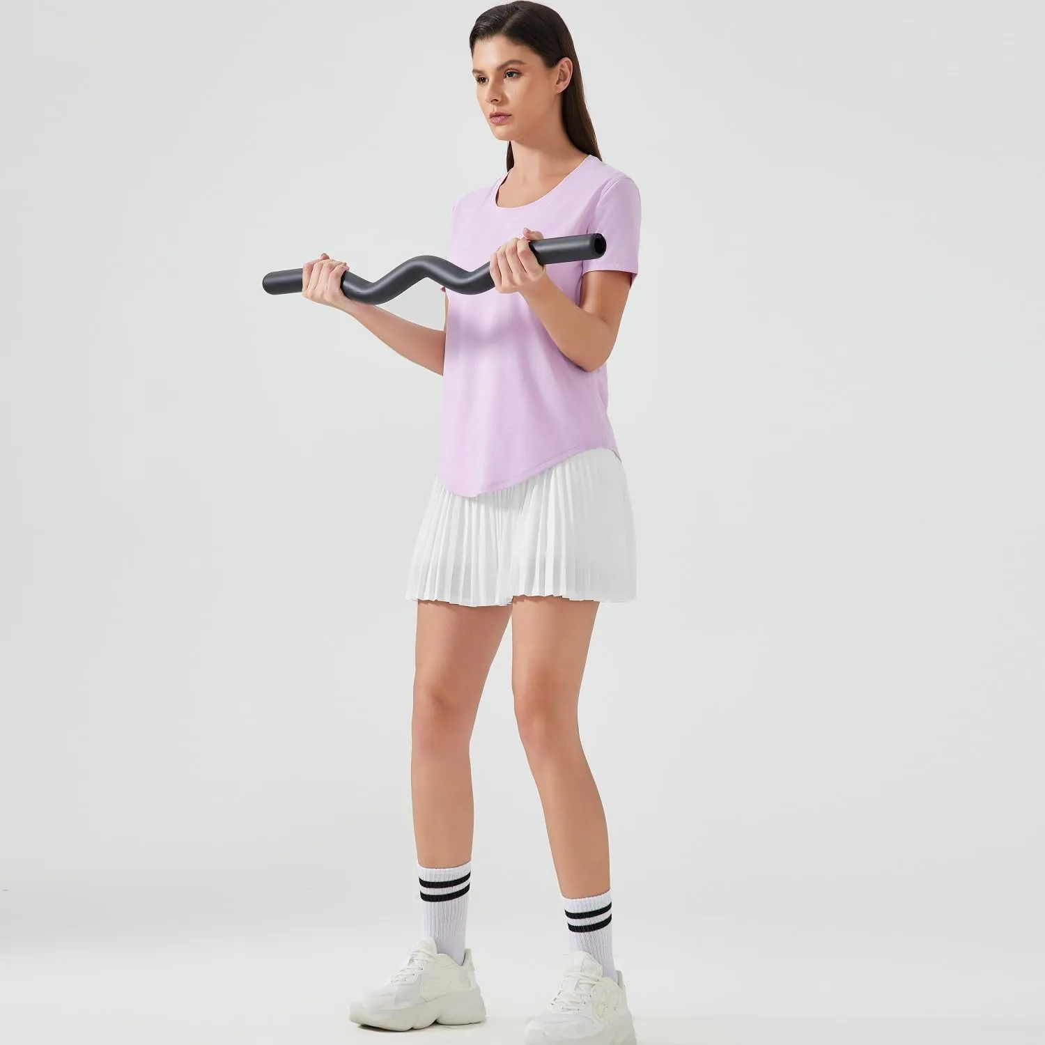 Pleated Tennis Skirts for Women High Waist Golf Skorts Workout Running Athletic Skirt with Pockets