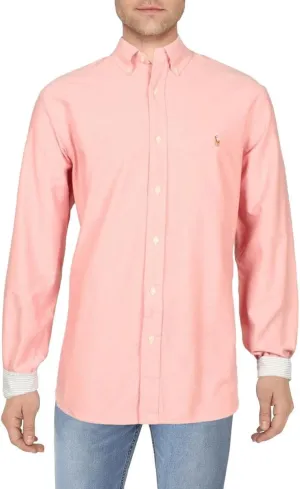 POLO RALPH LAUREN Mens Classic Long Sleeve Oxford Shirt
