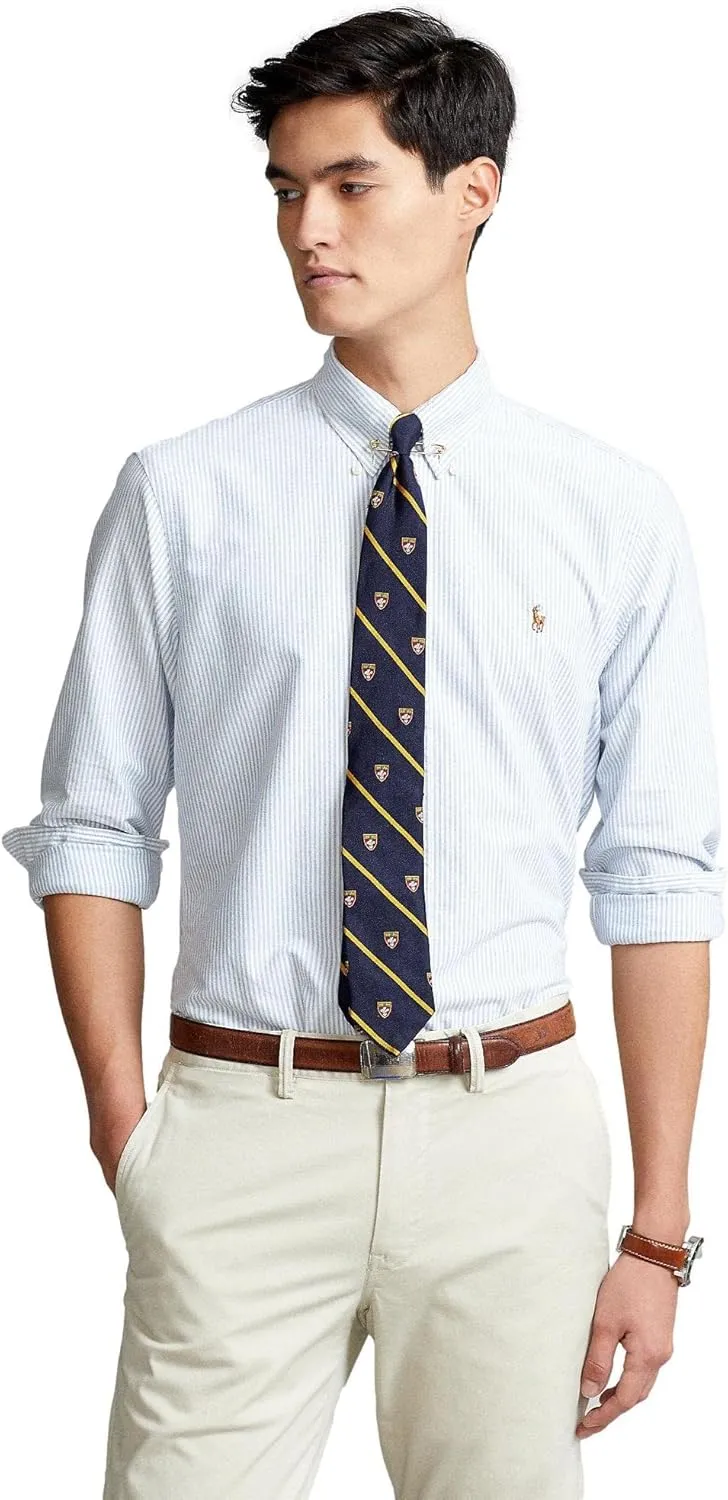 POLO RALPH LAUREN Men's Long Sleeve Classic Oxford Shirt
