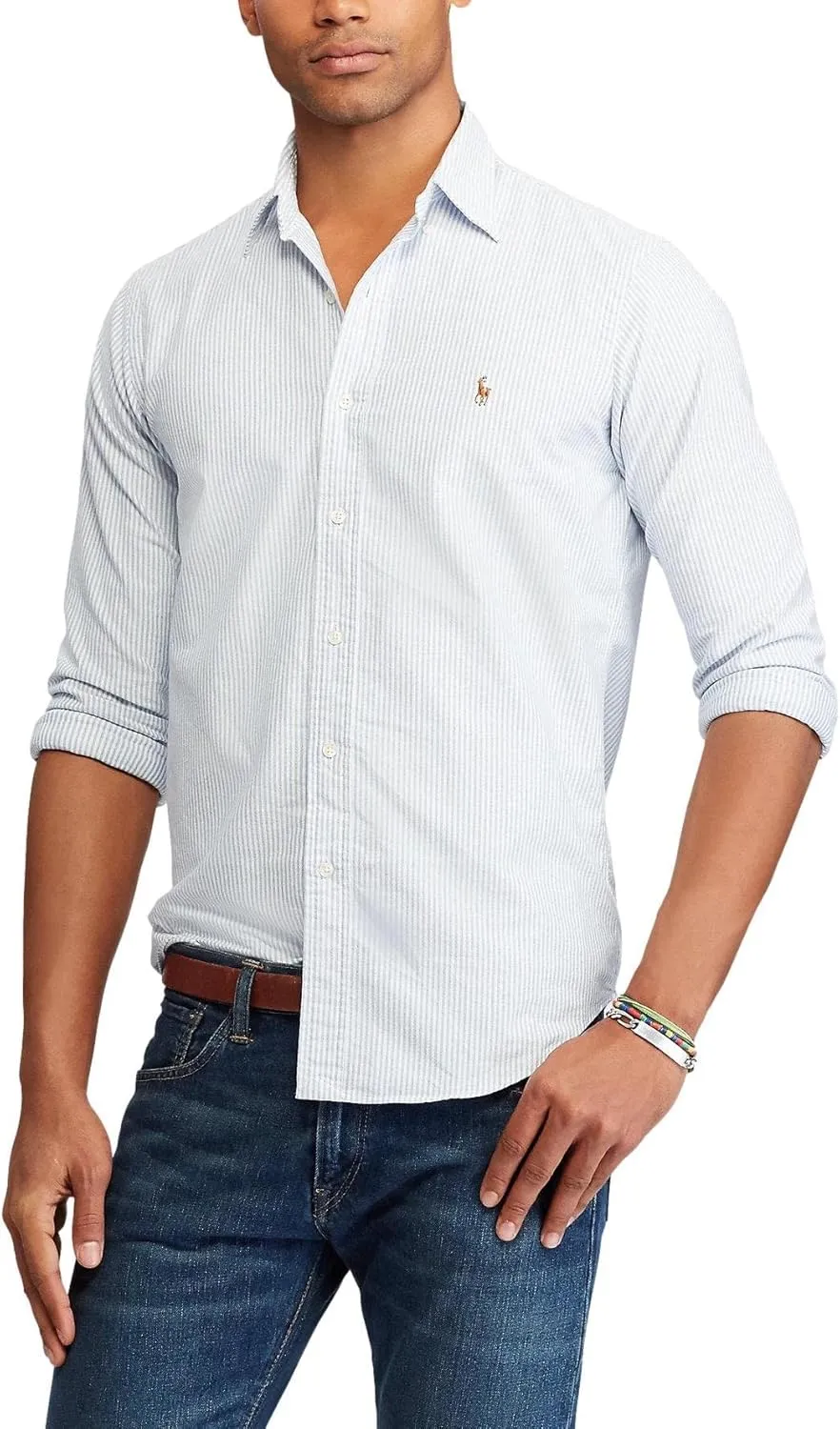POLO RALPH LAUREN Men's Long Sleeve Classic Oxford Shirt