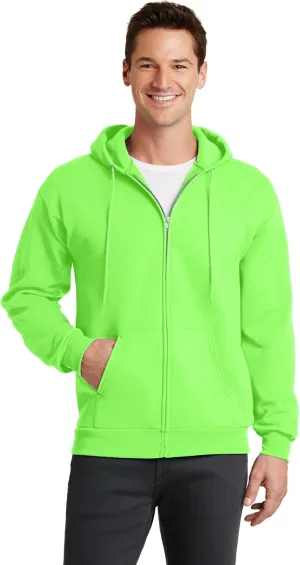Port & Company Men's Classic Full Zip Hooded Sweatshirt