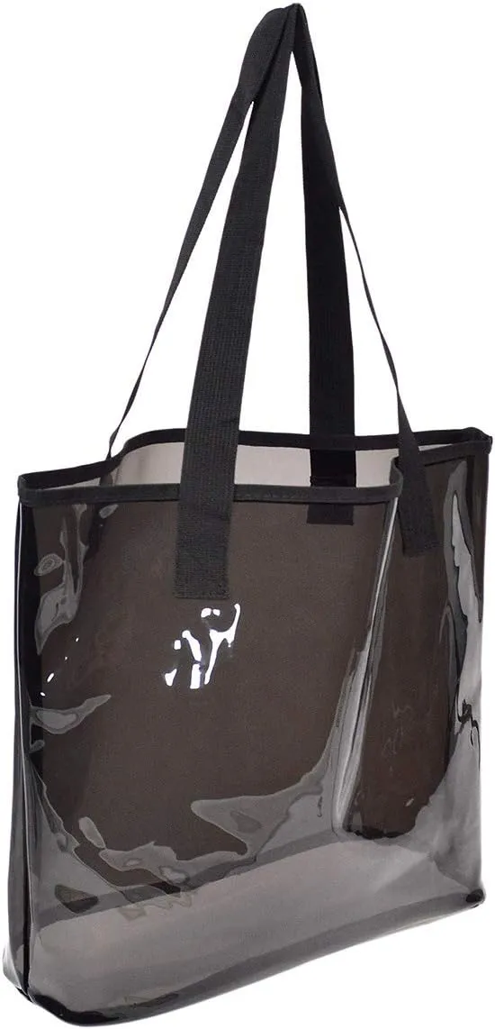 Premium Large Capacity Transparent Clear Tote Bag Shoulder Handbag