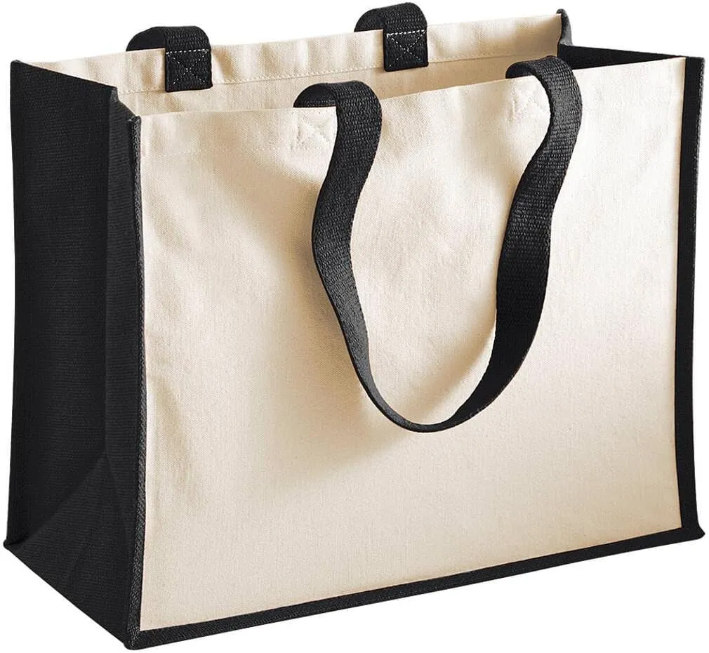 Printers Jute Classic Shopping Bag - 5 Colours Available