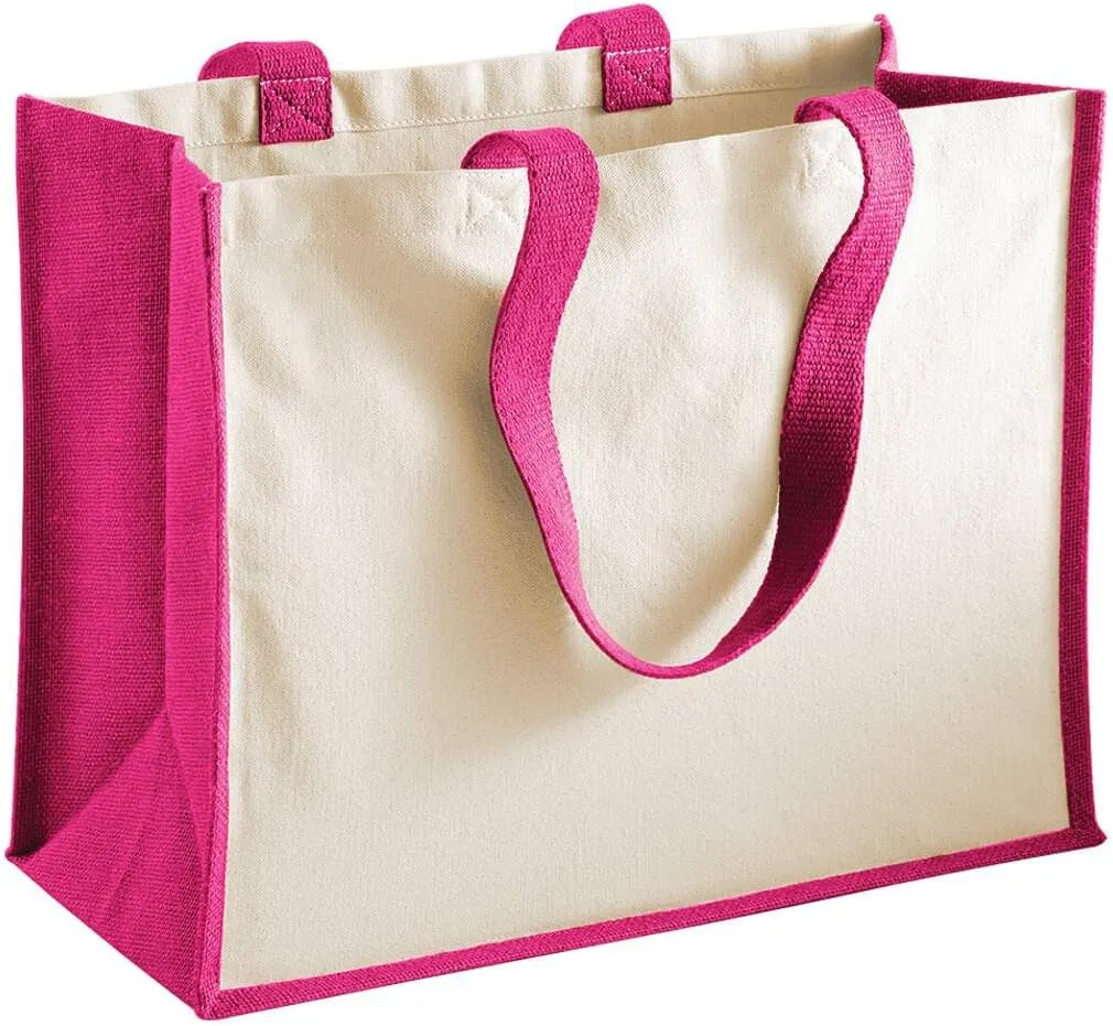 Printers Jute Classic Shopping Bag - 5 Colours Available