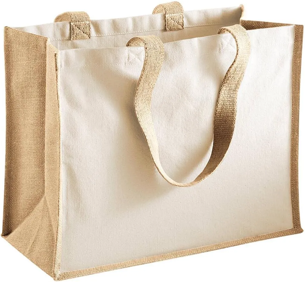 Printers Jute Classic Shopping Bag - 5 Colours Available