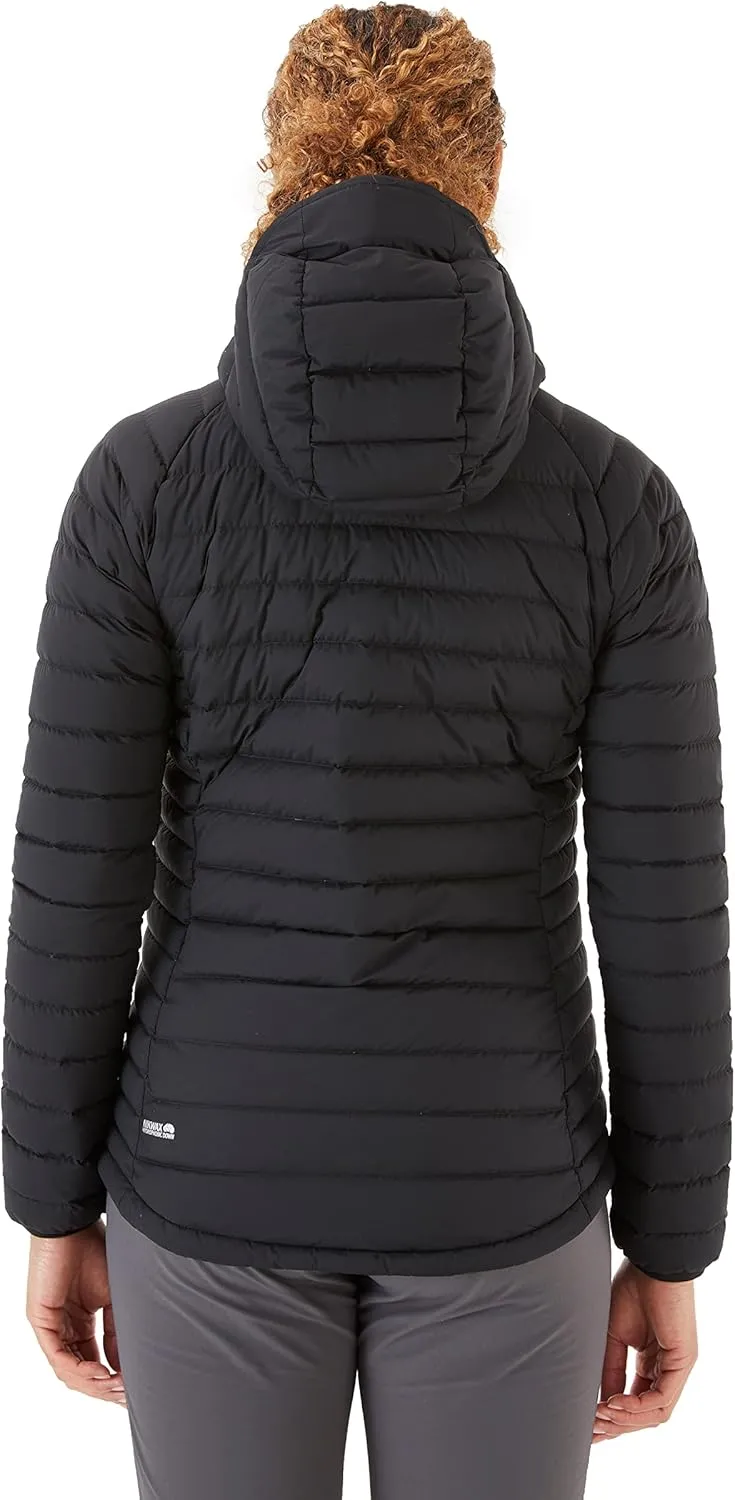 Rab Women's Infinity Microlight Down Gore-Tex Infinium Jacket for Hiking, Climbing, Skiing, & Casual