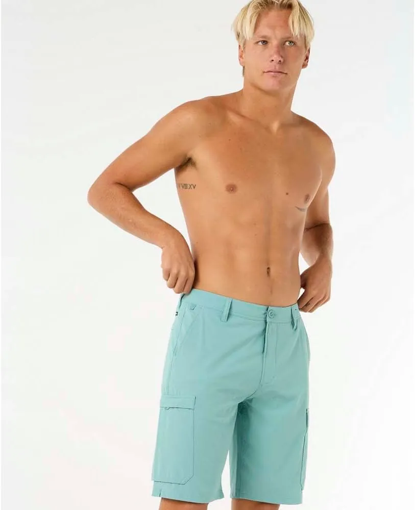 Rip Curl Boardwalk Classic 20" Surf Cargo Shorts - Blue Lagoon