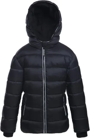 Rokka&Rolla Boys' Heavyweight Puffer Jacket Warm Fleece Lined Winter Coat