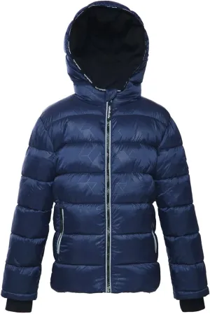 Rokka&Rolla Boys' Heavyweight Puffer Jacket Warm Fleece Lined Winter Coat