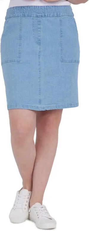 Ruby Rd. Women's Knitted Twill Pull-on Skort