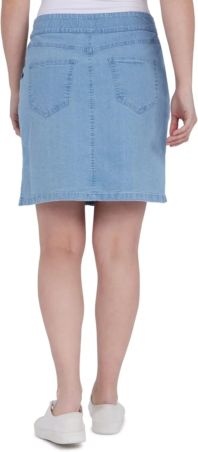 Ruby Rd. Women's Knitted Twill Pull-on Skort