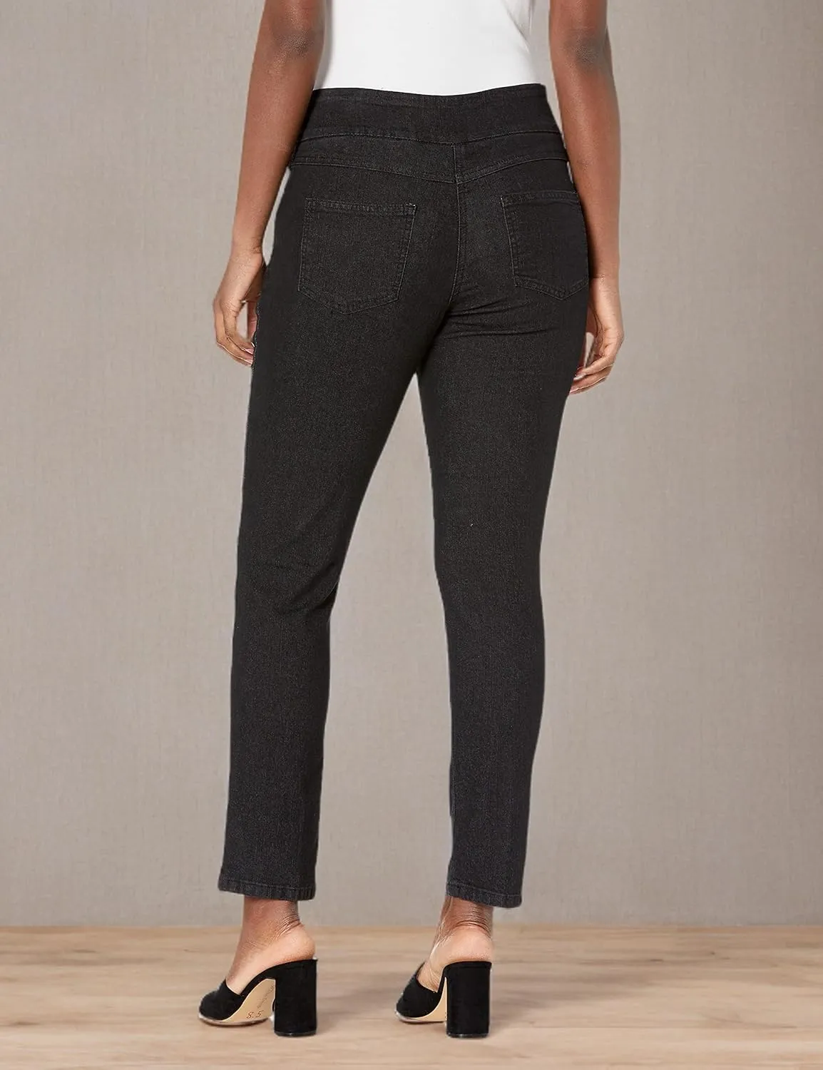 Ruby Rd. Women's Pull-on Extra Stretch Denim Jean