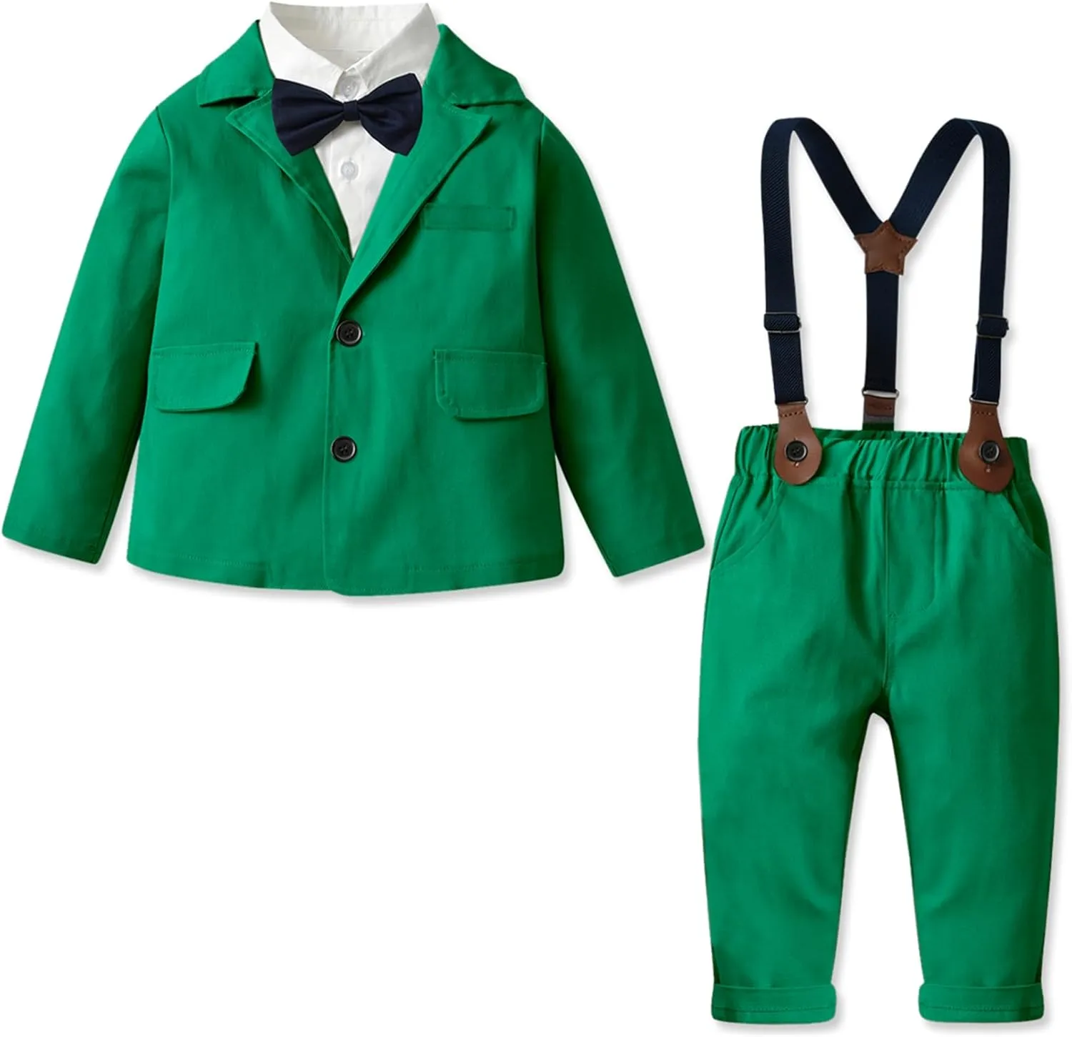 SANGTREE Baby Boys Gentleman Outfits Suits Set, 3 Months - 14 Years