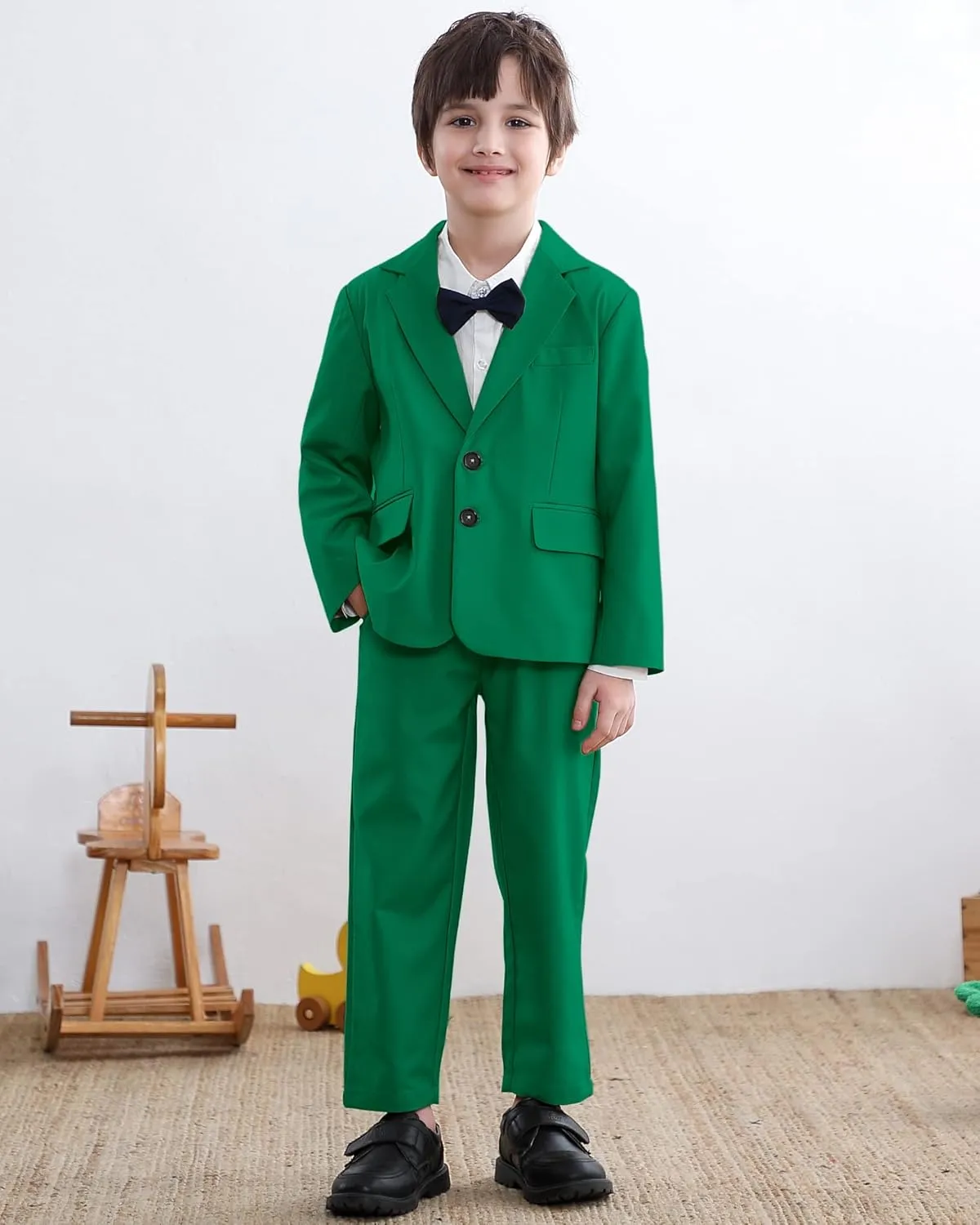SANGTREE Baby Boys Gentleman Outfits Suits Set, 3 Months - 14 Years
