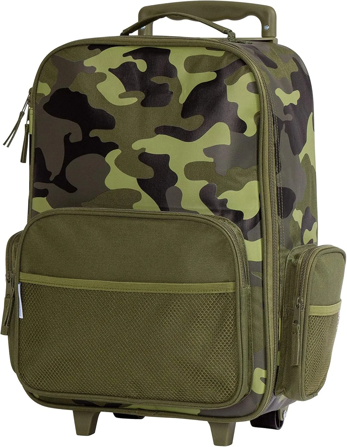 Stephen Joseph Kids' Classic Rolling Luggage, CAMO, One Size