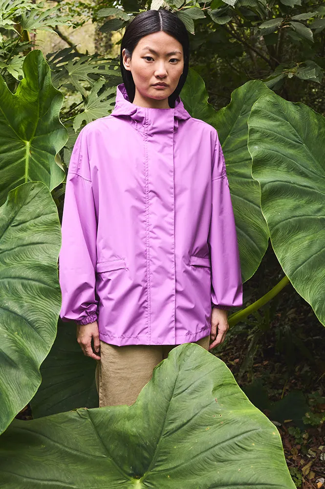 Tant Lainoa Cattleya Orchid Short Raincoat
