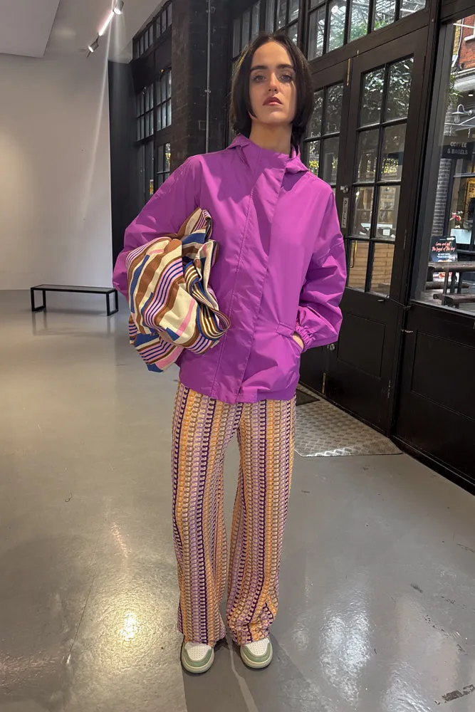 Tant Lainoa Cattleya Orchid Short Raincoat