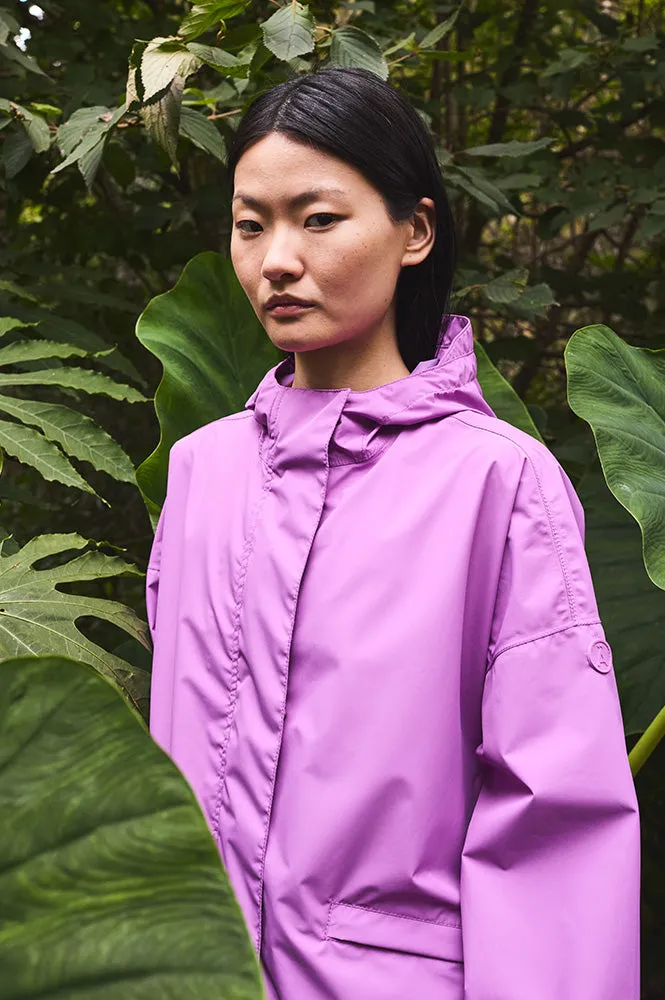 Tant Lainoa Cattleya Orchid Short Raincoat