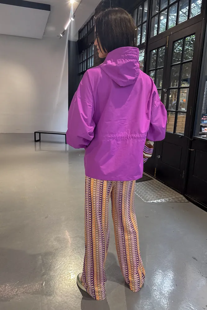 Tant Lainoa Cattleya Orchid Short Raincoat