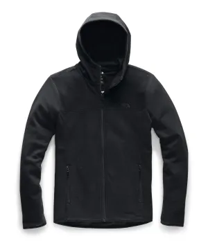 The North Face Women's TKA Glacier Full Zip Hoodie, TNF Black/TNF Black, L