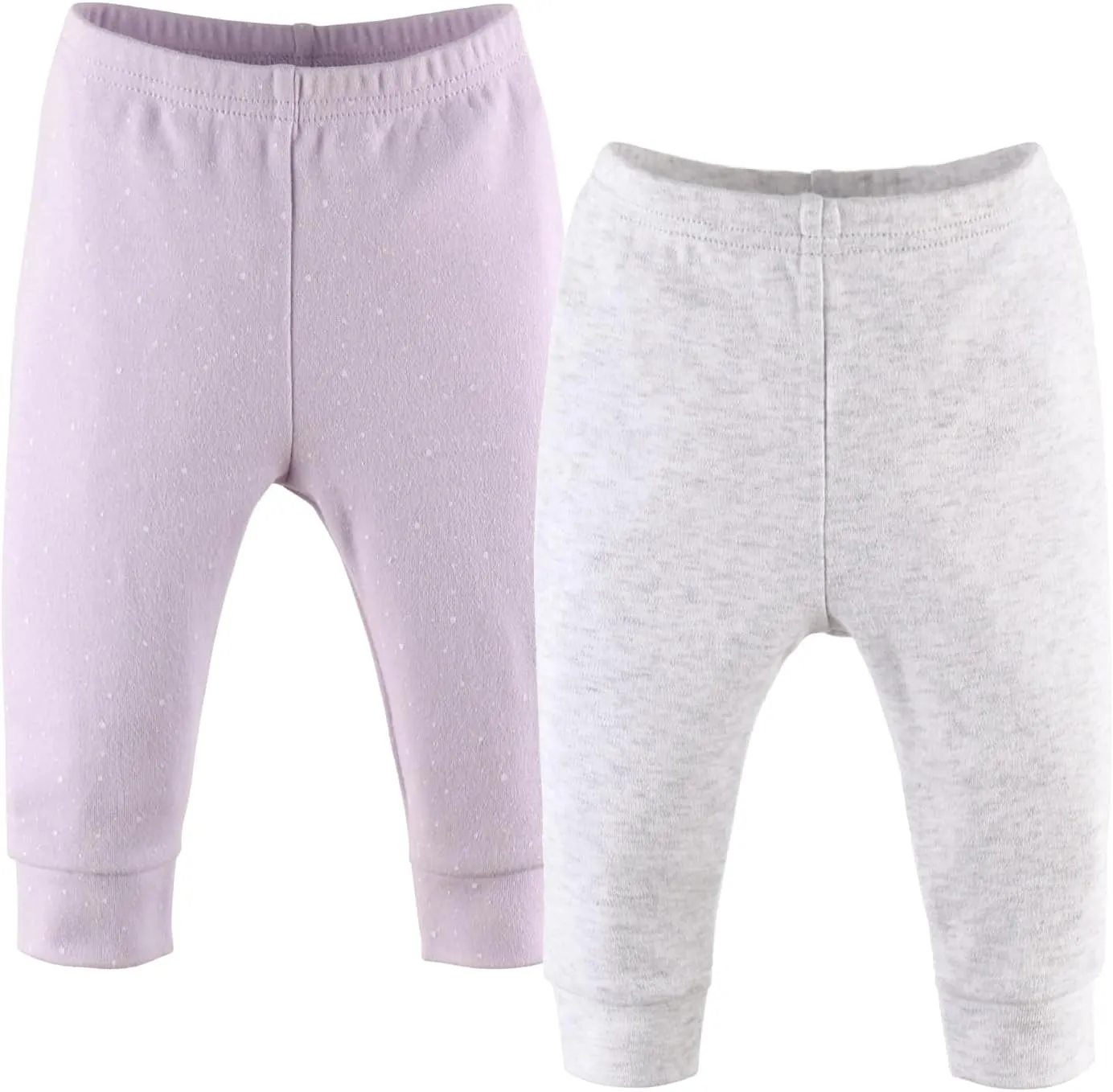 The Peanutshell 5 Pack Baby Girl Pants Set - 100% Cotton Toddler Pants for Girls, 0-24 Months for Toddlers & Babies - Pastel