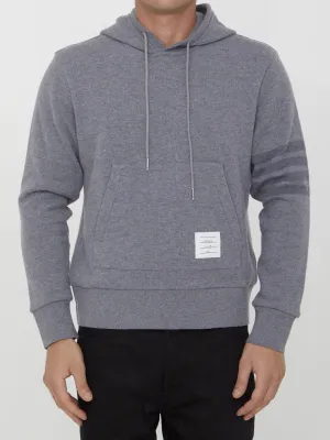 Thom Browne Grey Wool Hoodie