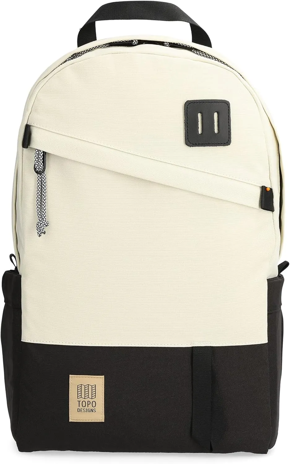 Topo Designs Daypack Classic, Bone White/Black, 21 Liters