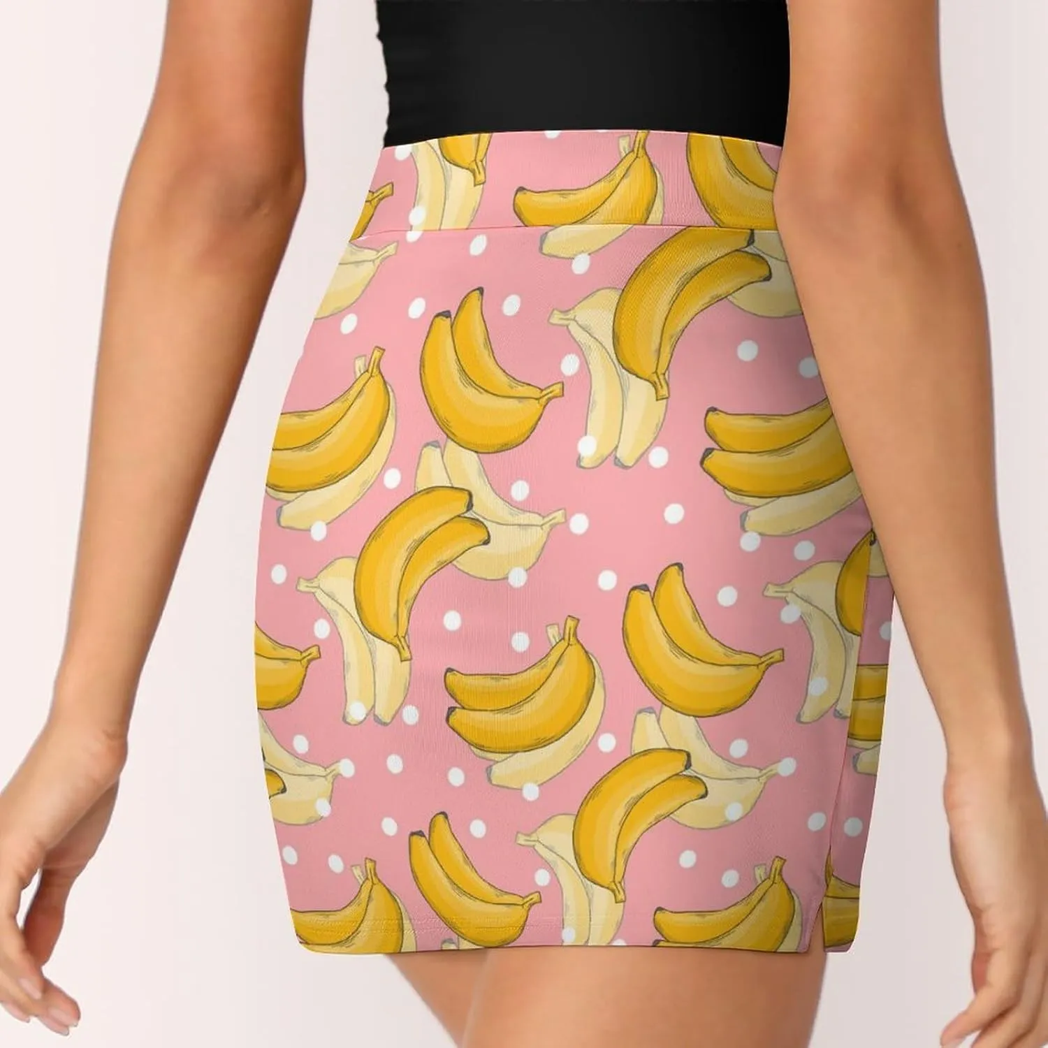 Women's Athletic Skirt Mini Elastic High Waist Yoga Workout Skorts with Inner Pocket Casual Wear