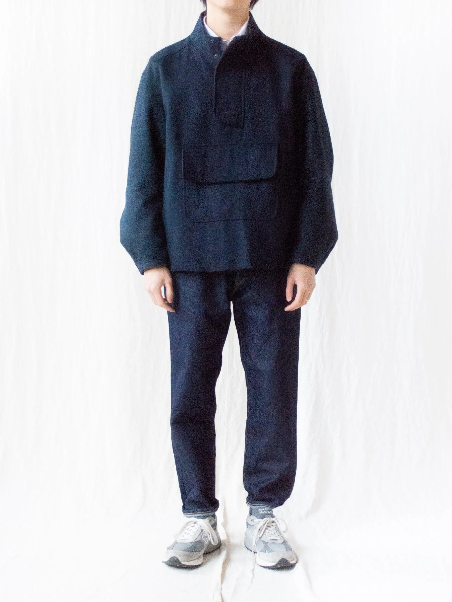 Wool Melton Smock