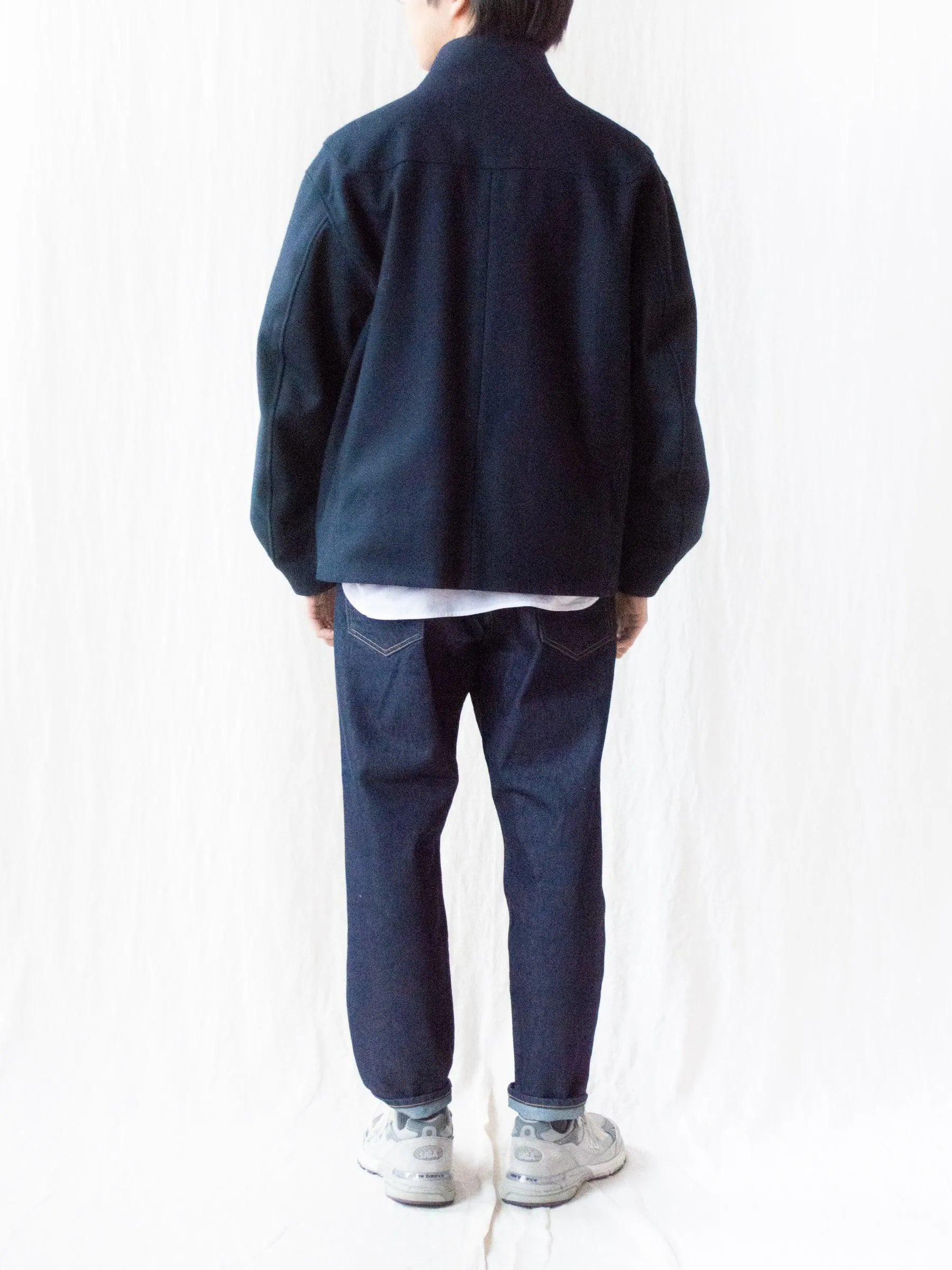 Wool Melton Smock