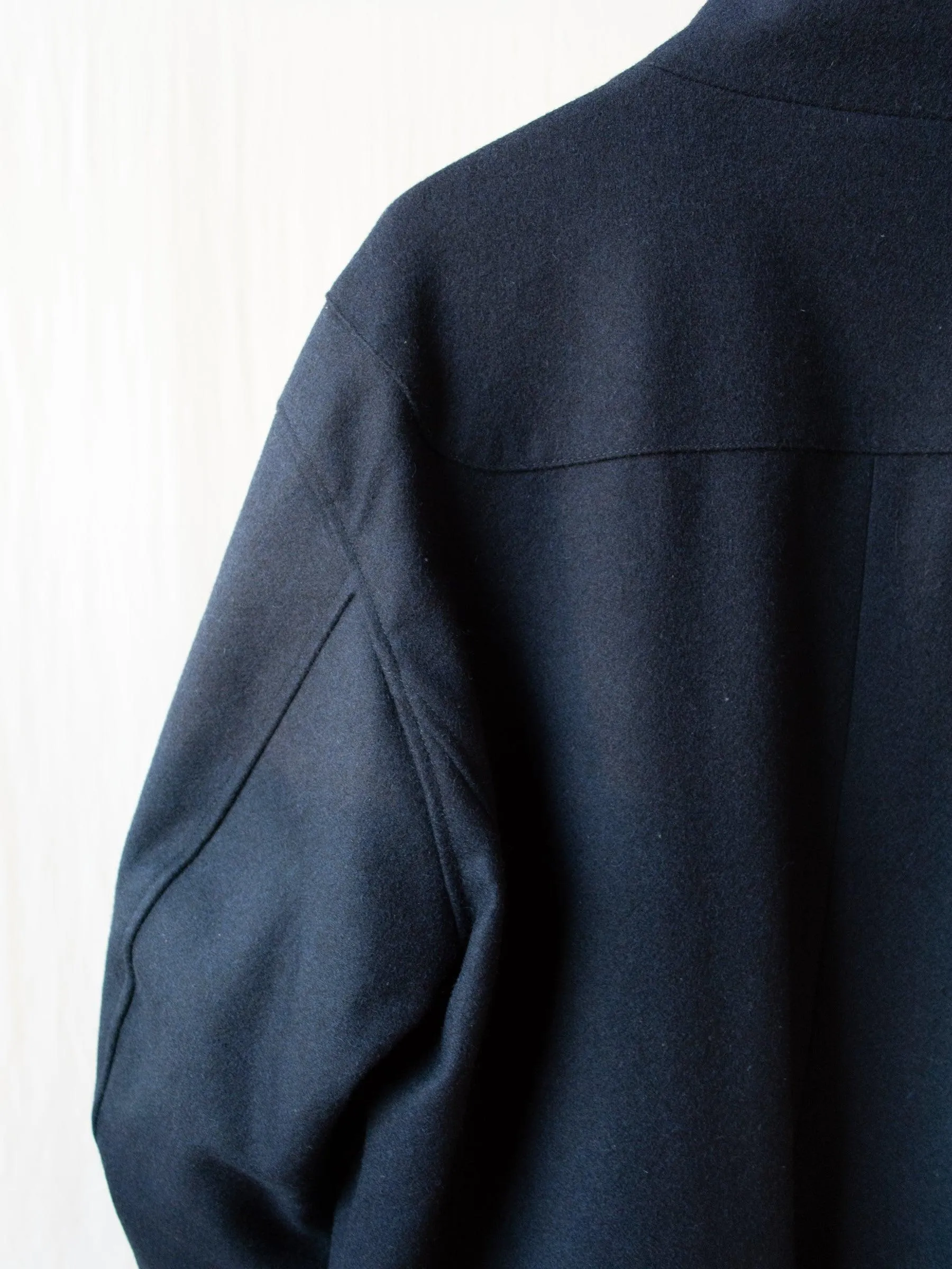 Wool Melton Smock