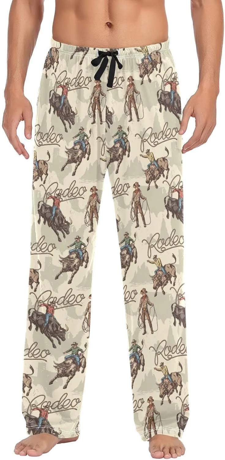 ZZKKO Pajamas Pants for Men, Men's Pajama Bottoms 100% Cotton PJ Lounge Sleepwear Pants for Mens With Pockets
