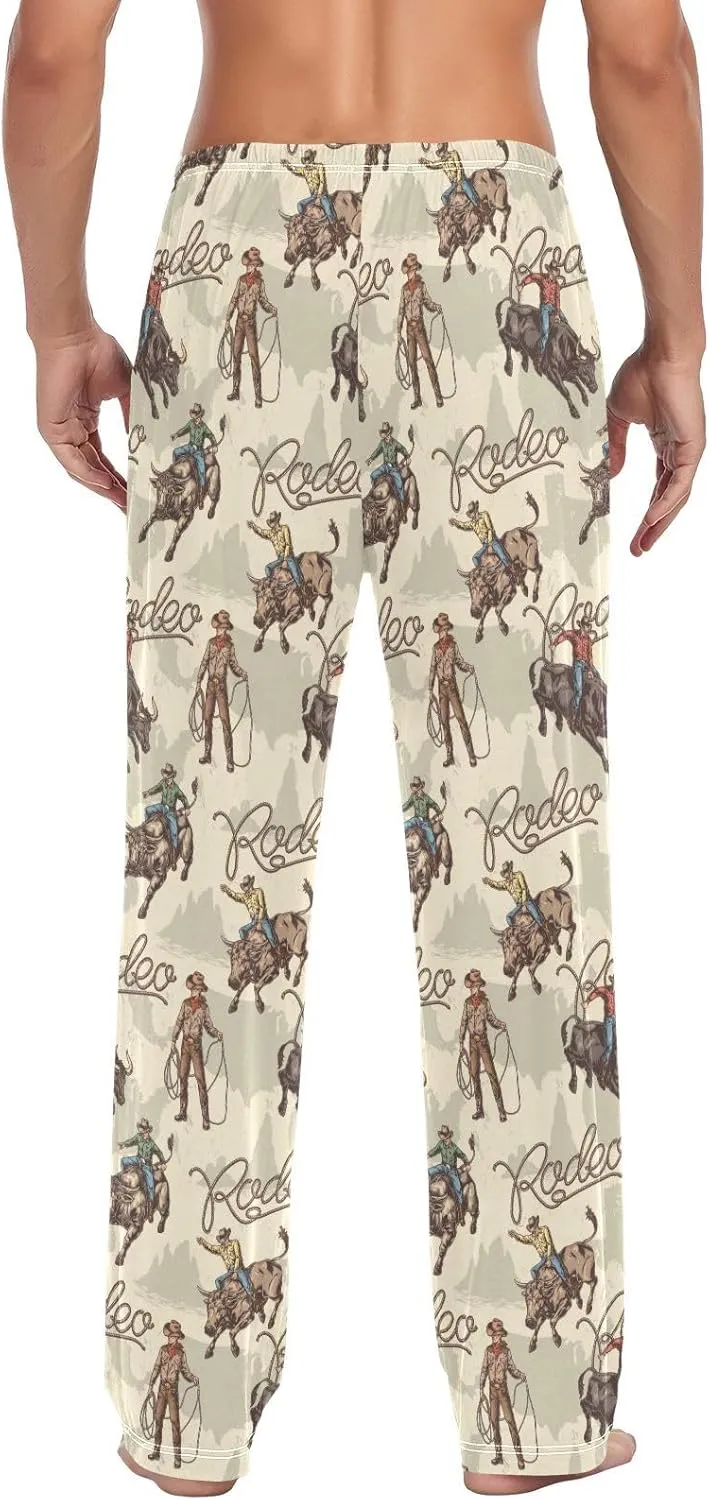 ZZKKO Pajamas Pants for Men, Men's Pajama Bottoms 100% Cotton PJ Lounge Sleepwear Pants for Mens With Pockets
